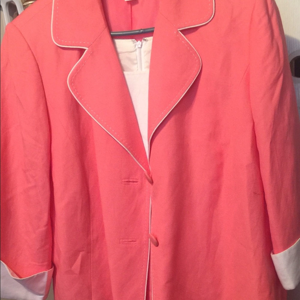 2 piece dress suit. Dress with jacket